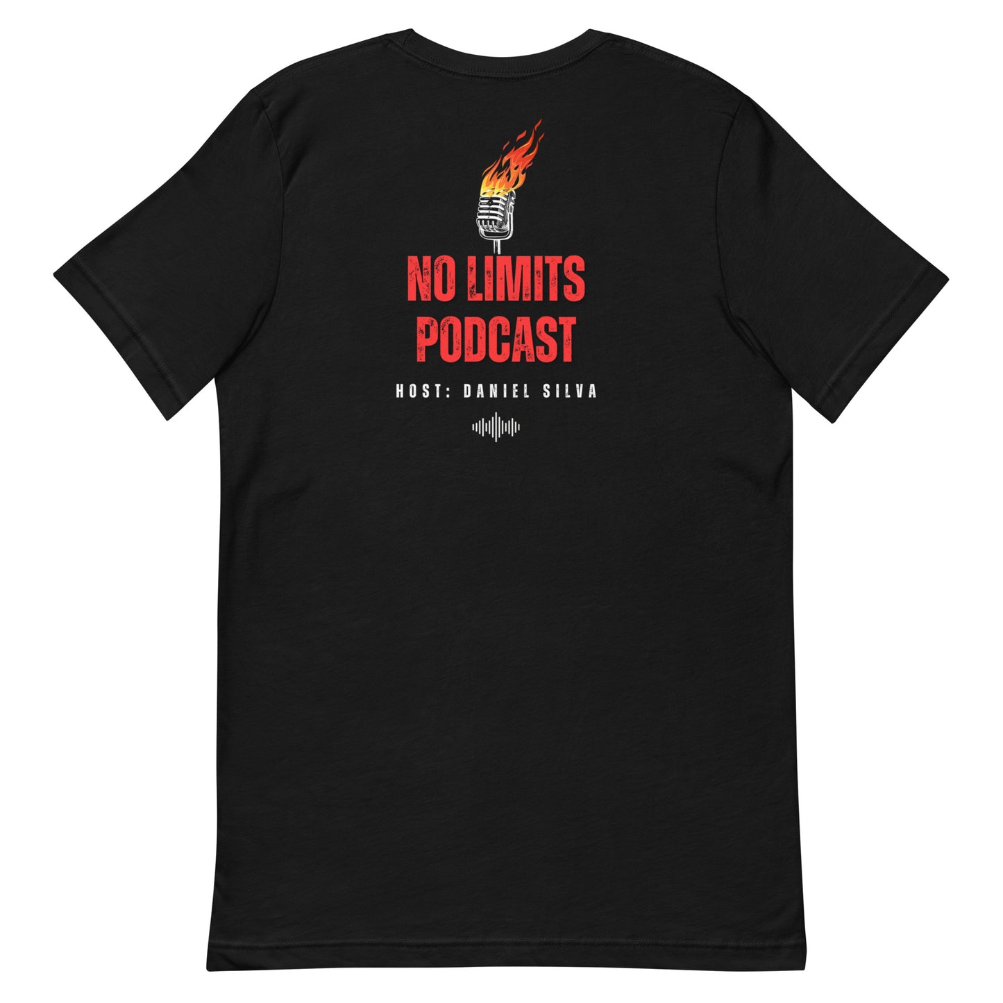 NO LIMITS PODCAST Unisex t-shirt