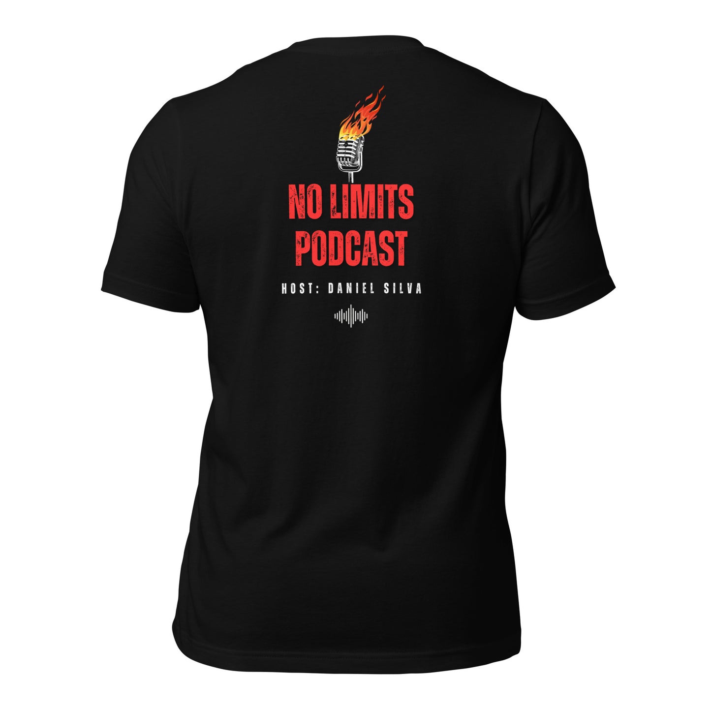 NO LIMITS PODCAST Unisex t-shirt