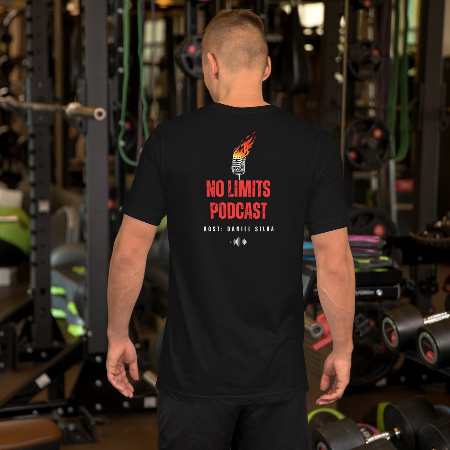 NO LIMITS PODCAST Unisex t-shirt