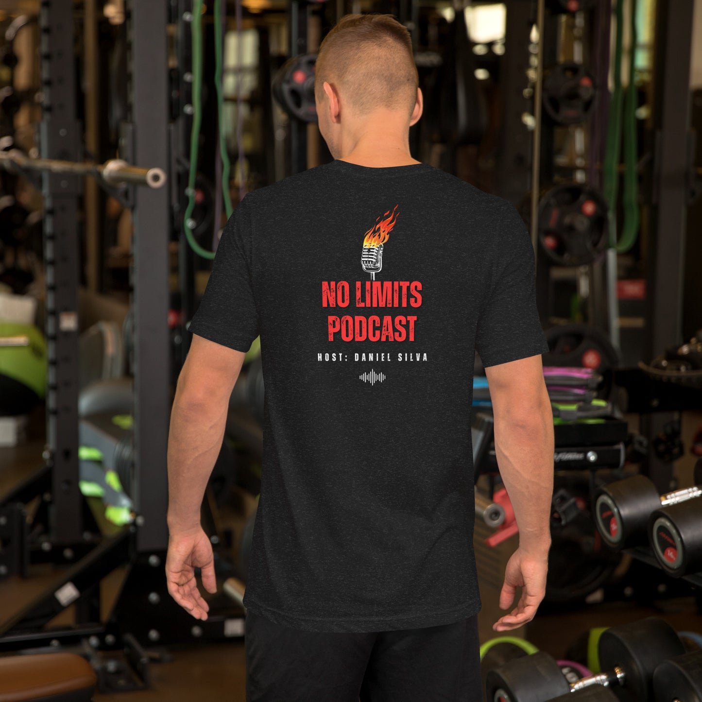 NO LIMITS PODCAST Unisex t-shirt