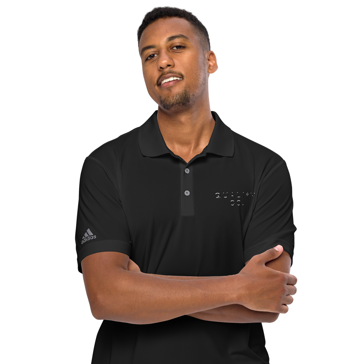 Quality Co. adidas performance polo shirt