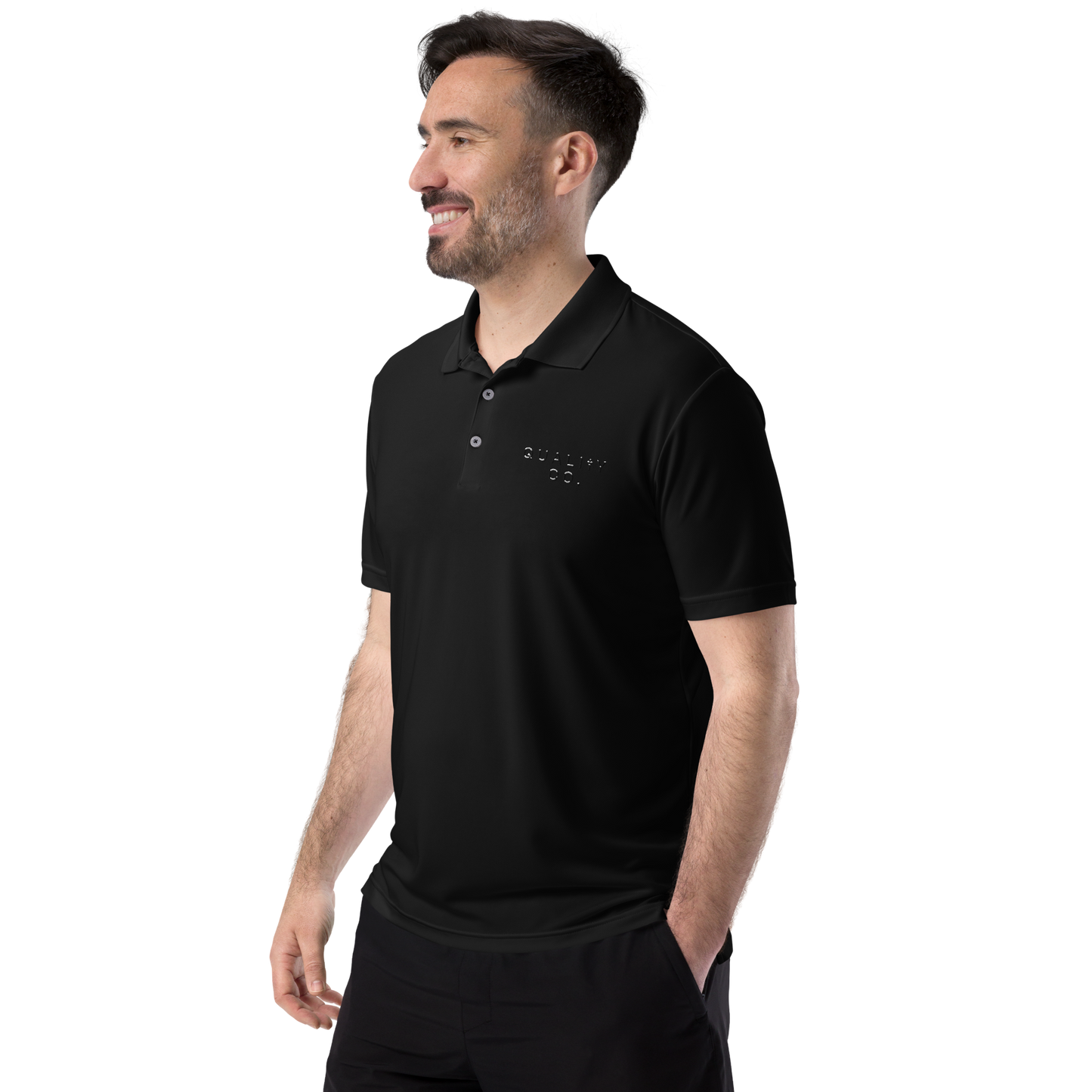 Quality Co. adidas performance polo shirt