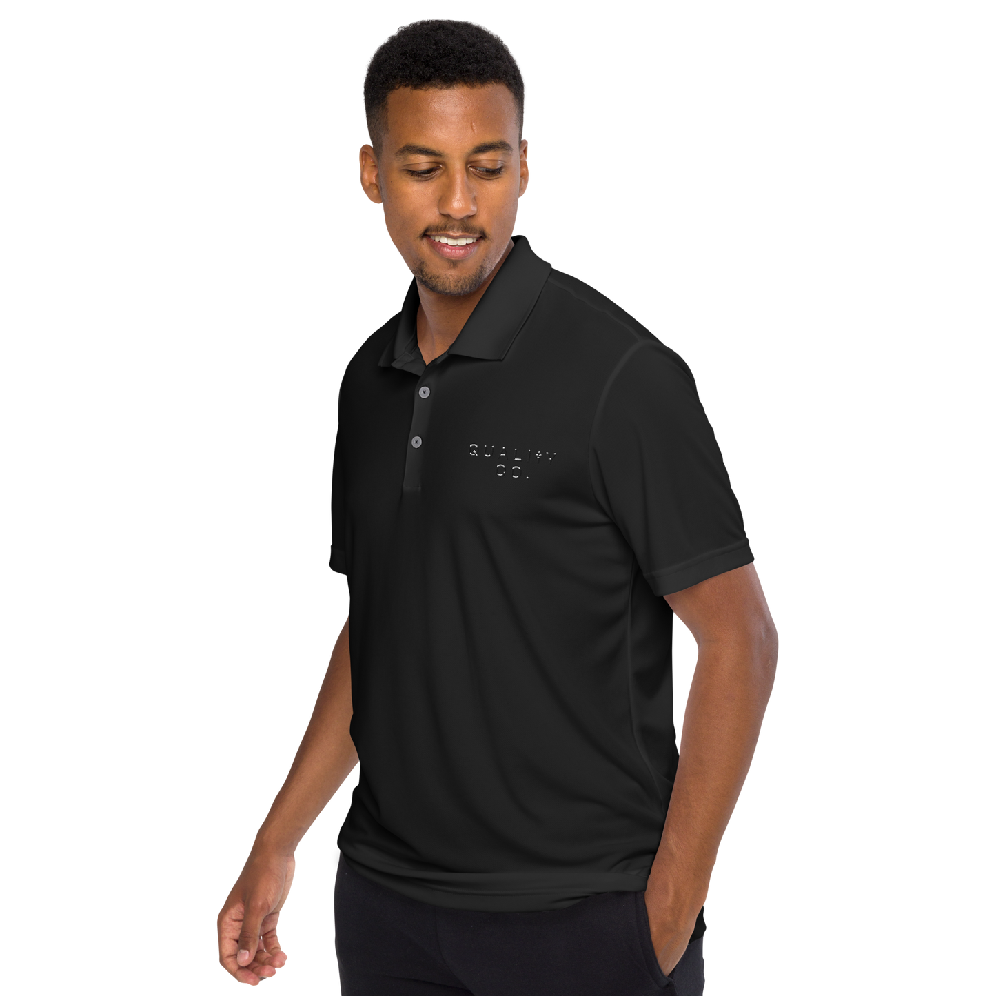 Quality Co. adidas performance polo shirt