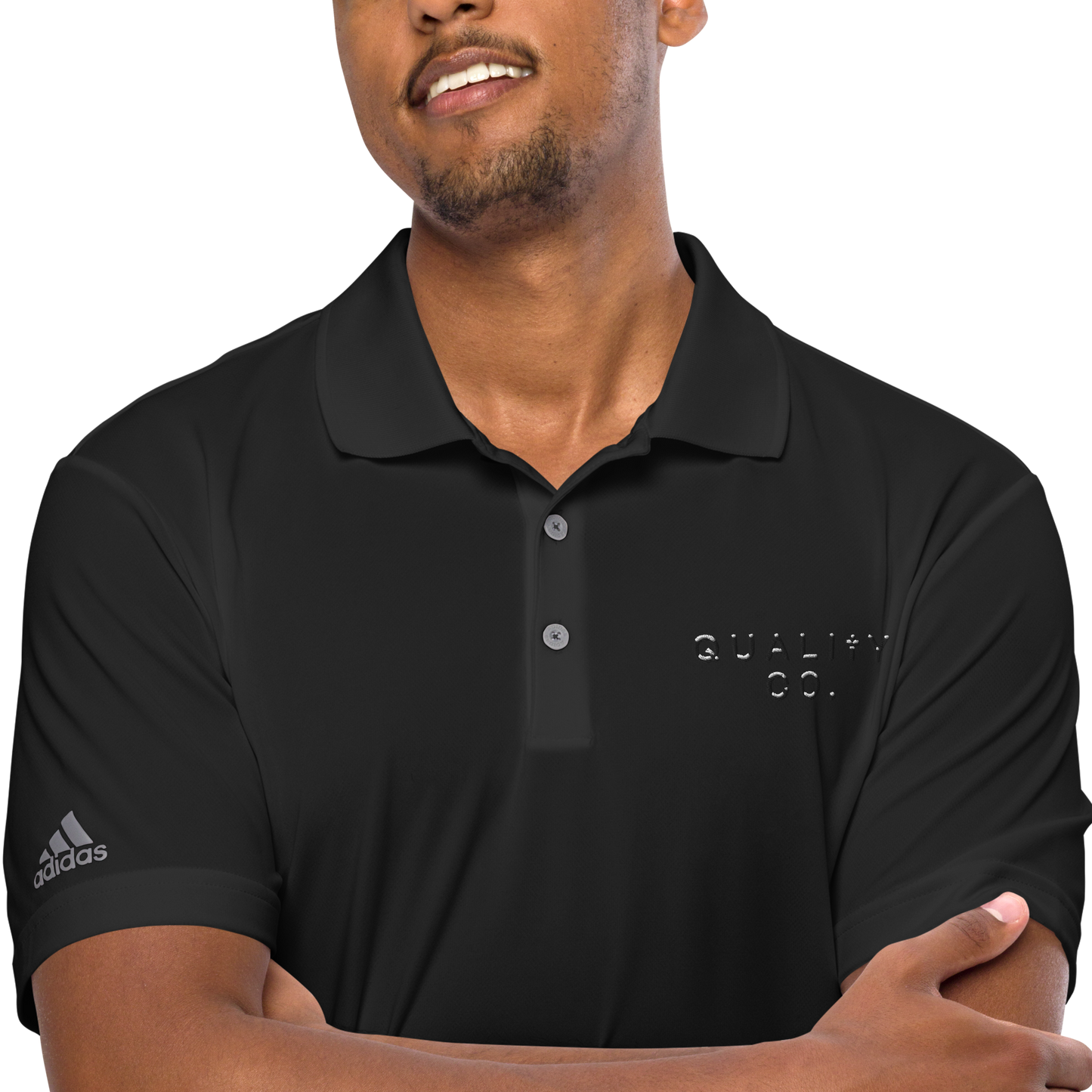 Quality Co. adidas performance polo shirt