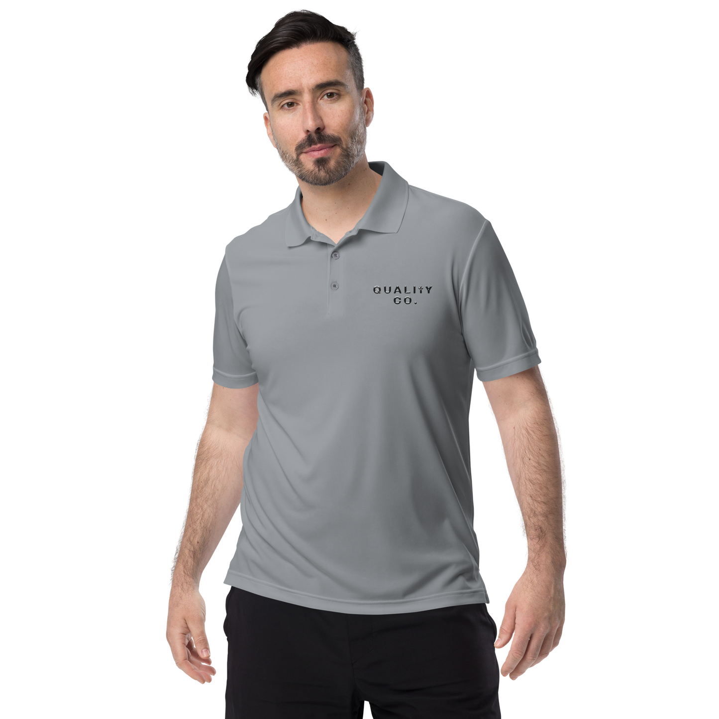 Quality Co. adidas performance polo shirt