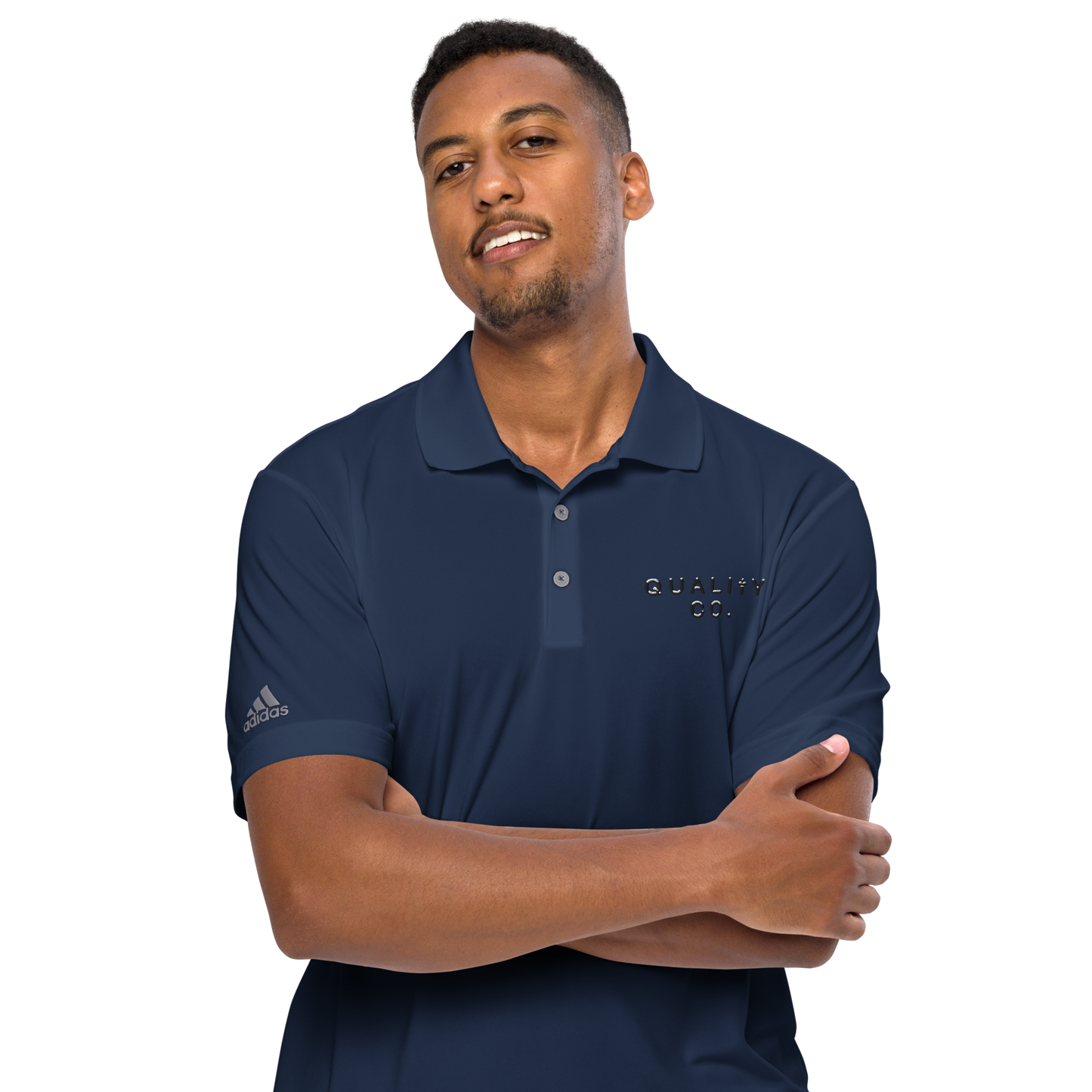 Quality Co. adidas performance polo shirt