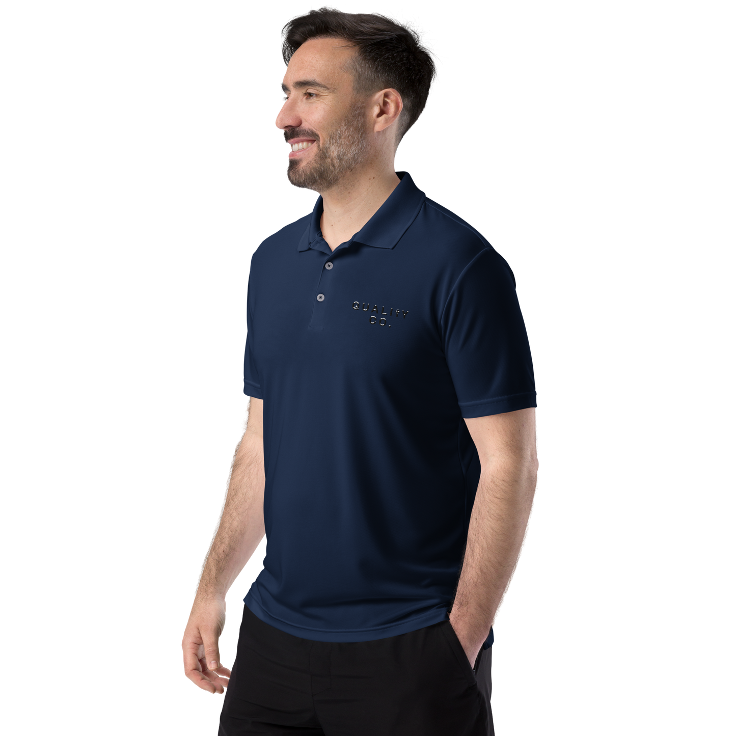 Quality Co. adidas performance polo shirt