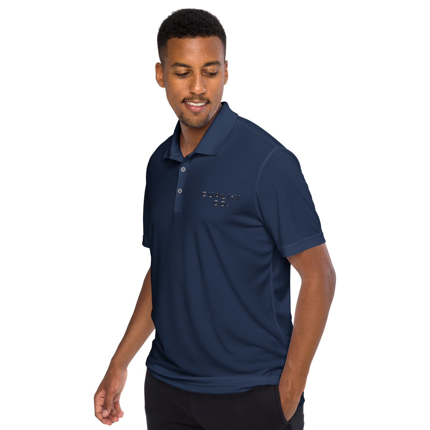 Quality Co. adidas performance polo shirt