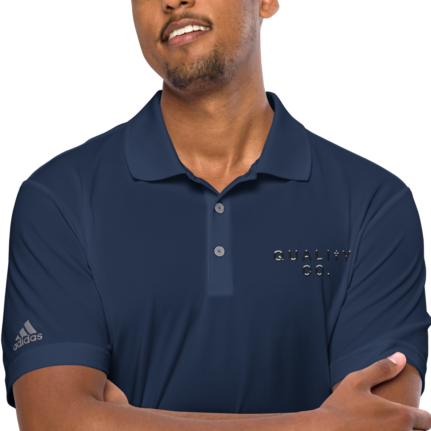 Quality Co. adidas performance polo shirt