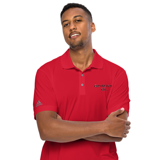 Quality Co. adidas performance polo shirt