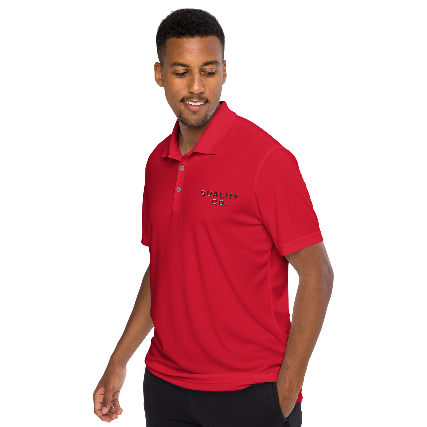 Quality Co. adidas performance polo shirt