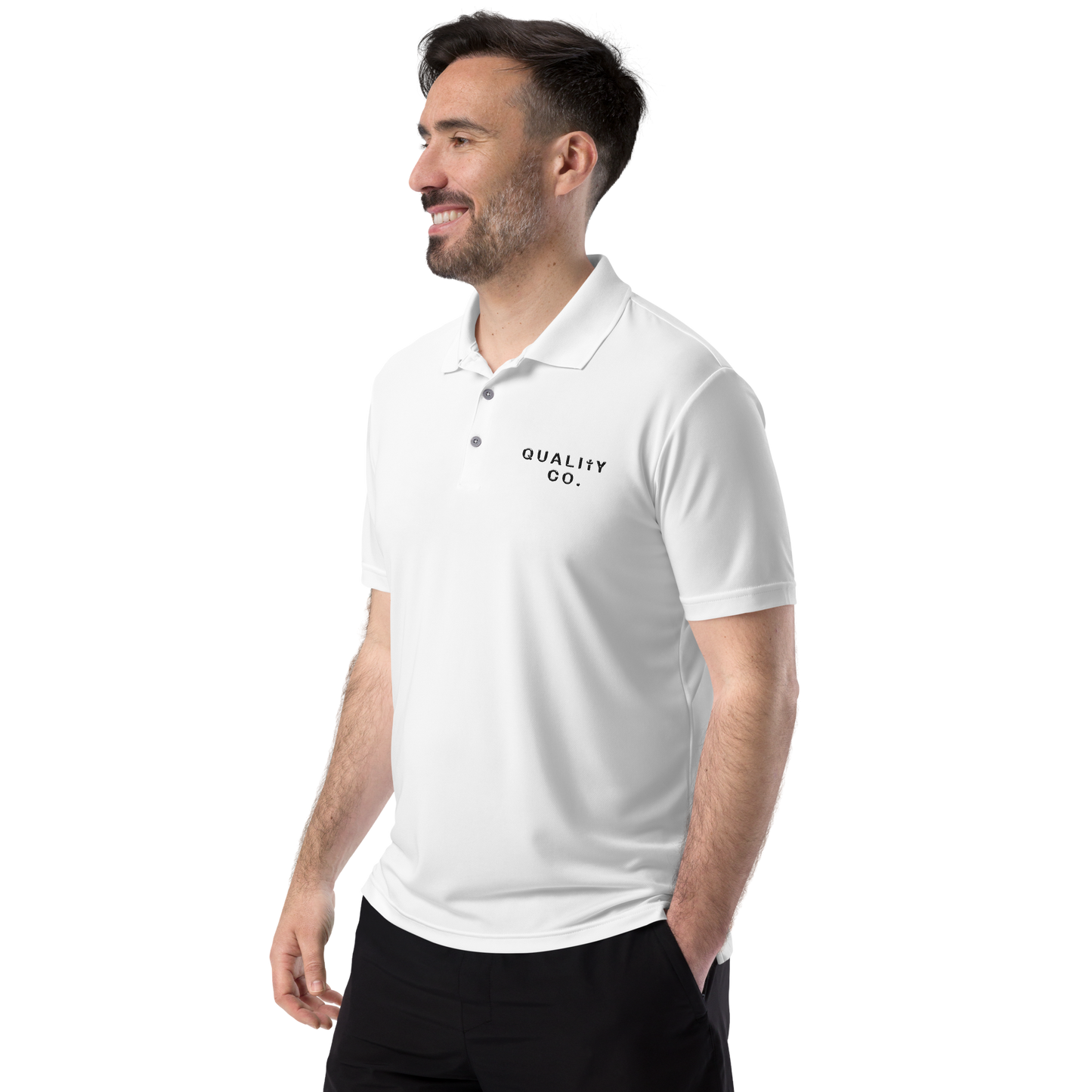 Quality Co. adidas performance polo shirt