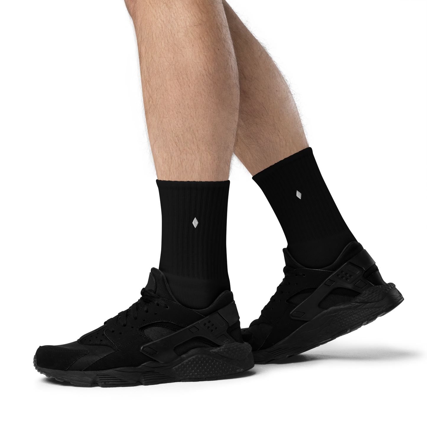 Diamond Logo Embroidered socks