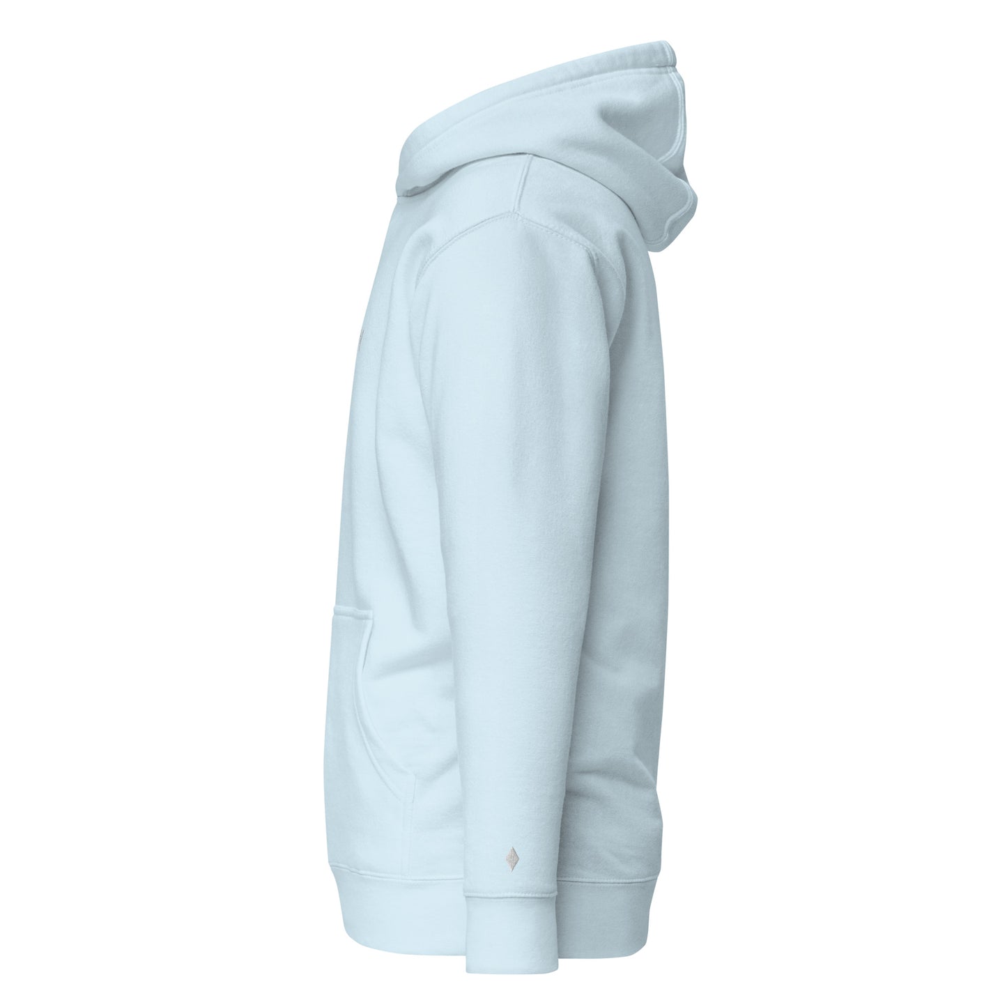 Quality Co. Logo (White) Unisex Hoodie