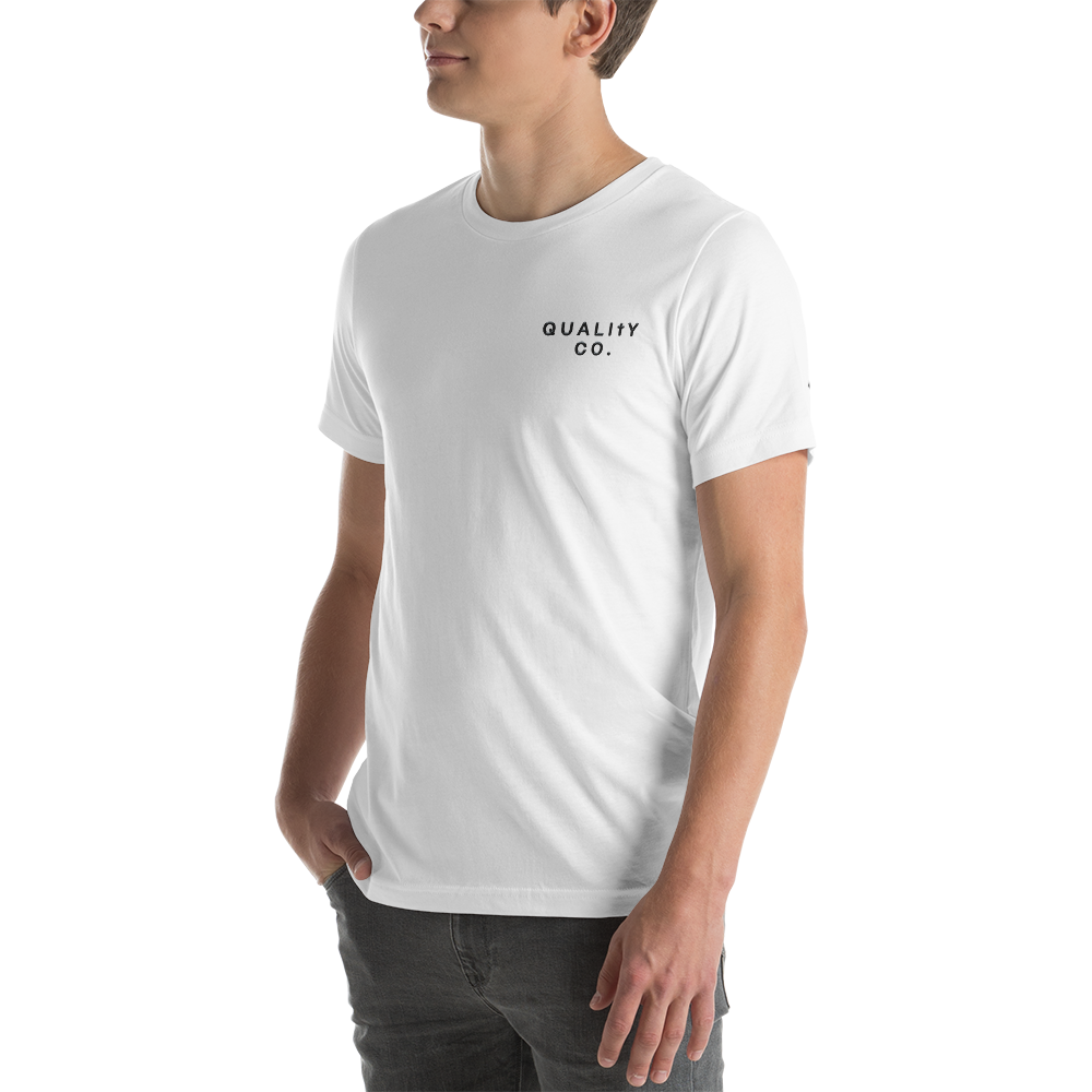 Quality Co. Premium Unisex T-shirt (Diamond Sleeve)